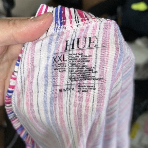 Hue stripe cooling pjs xxl - Picture 2 of 2